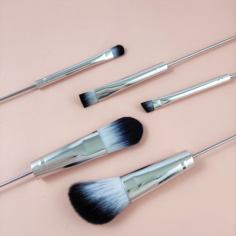 Wholesale Beadable Makeup Brush Pole 3.15 inches Set DIY for Beaded